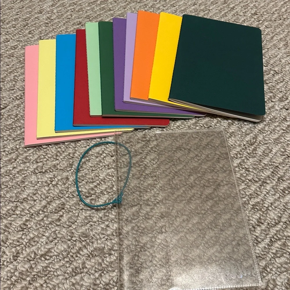 Jelly A5 Planner Cover with Elastic Ribbon from Etsy SaltyKatie-11 A5notebooks
